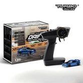 Turbo Racing C64 Desktop Drift Car(With Gyro) 1:76 RTR (Blue/Green) | India.