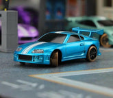 Turbo Racing C63 Desktop Drift RC Car 1:76 RTR (Blue) | India.