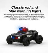 Turbo Racing C82 1:76 2.4GHz Desktop RC Police Car RTR | India.