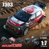 MJX HYPER GO 7303 WRC C3 4WD RC Car 1/7 2.4G 3CH Brushless High Speed Drift Rally | India