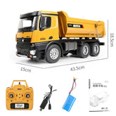 Huina 1582 1:14 All Metal Heavy Duty Dump Truck Toy (2024 Model) | India.