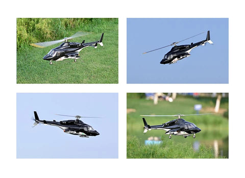 Flywing Airwolf 470 Class 2-Blade ACE GPS/ATT RC Scale Helicopter – RTF | India