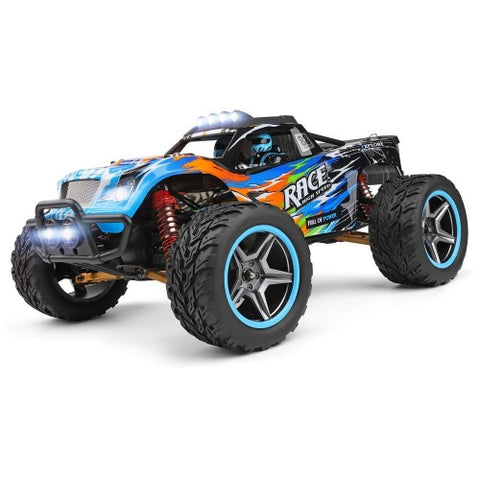 WLtoys 104019 1/10 4WD speeds of up to 55 km/h Brushless RC Car – Black & Blue  | India