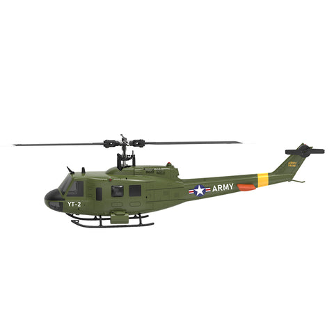 YuXiang F07 1:34 UH-1 HUEY Scale 2.4G 6CH Altitude Hold Optical Flow Positioning Dual Brushless Motor RC Helicopter | India