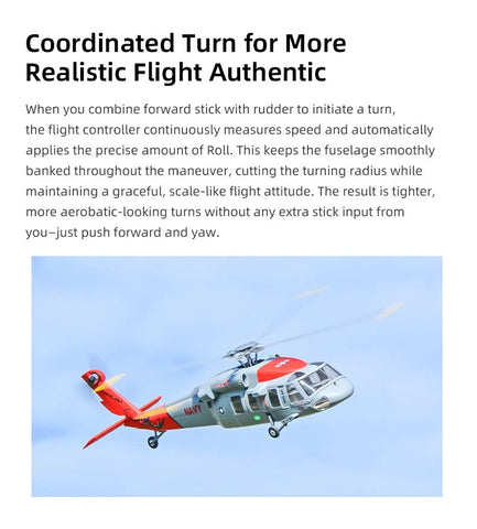 FLY WING MH-60R Seahawk UH-60 470L 4-Blade ACE GPS/ATT RC Scale Helicopter – RTF| India