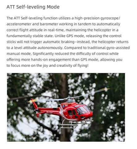 FLY WING AS350 470L 4-Blade ACE GPS/ATT RC Scale Helicopter (RTF) | India