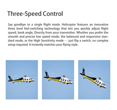 FLY WING UH-60L Firehawk 470 4-Blade Scale RC Helicopte ACE flight-control GPS technology| India