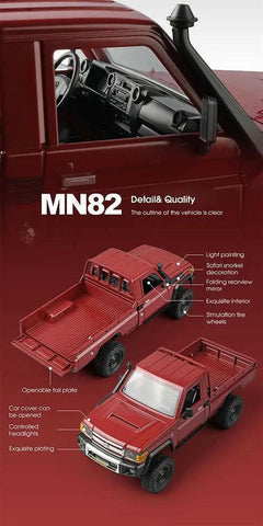 Hobby Plus 1/18 Toyota Land Cruiser LC80 Rock Crawlers | Albury RC Hobby Plus 1/18 Toyota Land Cruiser LC80 Rock Crawlers | Albury RC