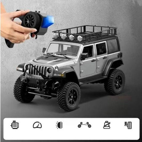 MNRC MN128 RTR 1/12 2.4G 4WD RC Crawler with LED Light - Ozzy Toys