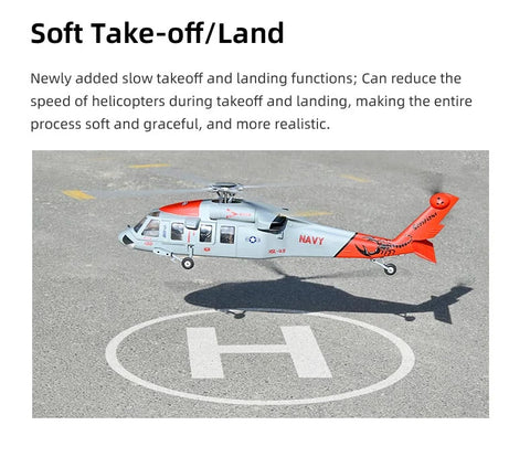 FLY WING MH-60R Seahawk UH-60 470L 4-Blade ACE GPS/ATT RC Scale Helicopter – RTF| India