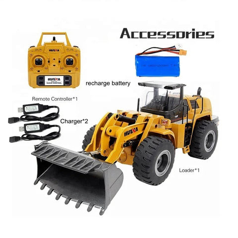 Huina 1583 1:14 RC Metal Wheel loader (2025 Model) | INDIA