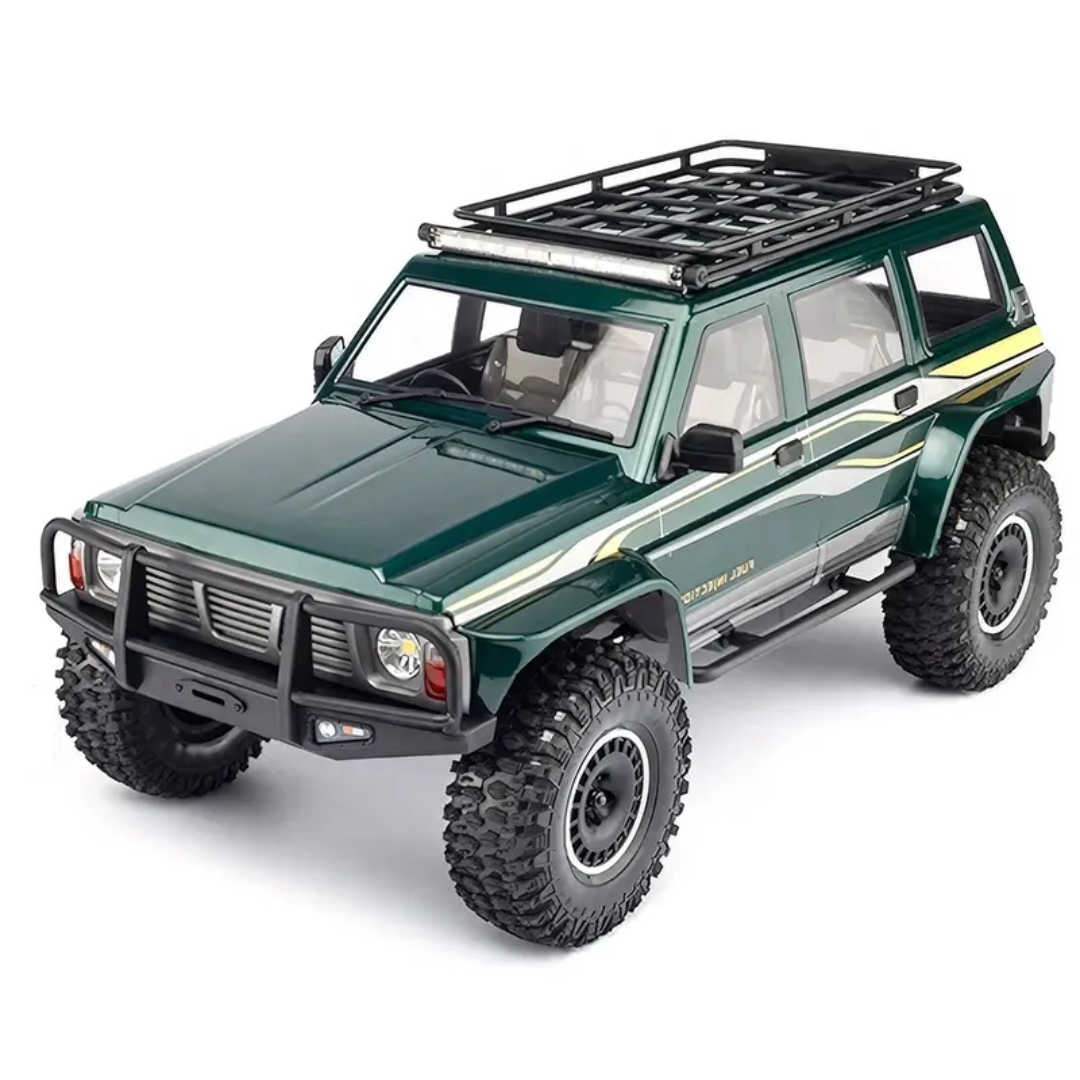 YIKONG YK4107 PRO 1:10 Scale RC Rock Crawler 4WD Brushless Car With 25KG Servo Dual Speed Differential Lock Metal Gear LED Lights INDIA