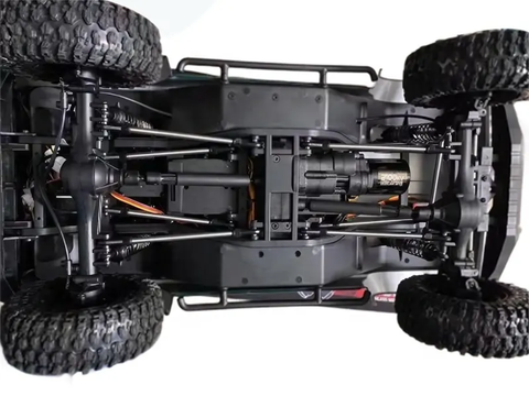 YIKONG YK4107 PRO 1:10 Scale RC Rock Crawler 4WD Brushless Car With 25KG Servo Dual Speed Differential Lock Metal Gear LED Lights INDIA
