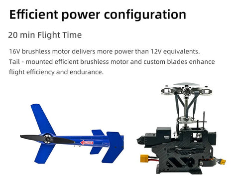 FLY WING Bell-407 470L 4-Blade ACE GPS/ATT RC Scale Helicopter – RTF | India