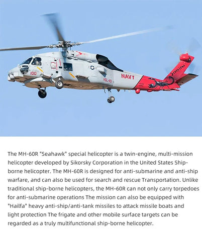 FLY WING MH-60R Seahawk UH-60 470L 4-Blade ACE GPS/ATT RC Scale Helicopter – RTF| India