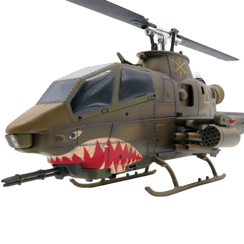 YUXIANG F112S Green Weathered AH-1 Cobra GPS Stabilized Helicopter - RTF | India