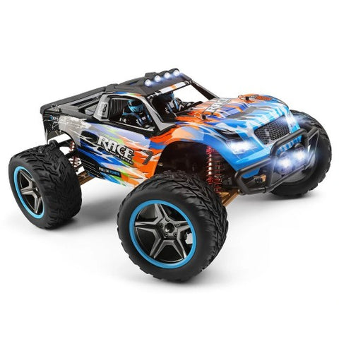 WLtoys 104019 1/10 4WD speeds of up to 55 km/h Brushless RC Car – Black & Blue  | India