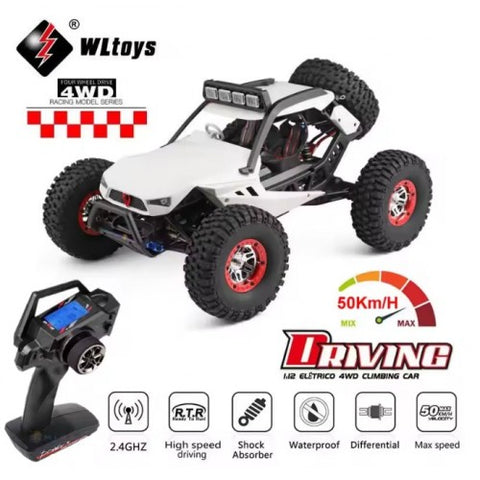 WLtoys 12429 1:12 4WD RC Racing Car buggy/crawler-style design, 4WD drivetrain | India