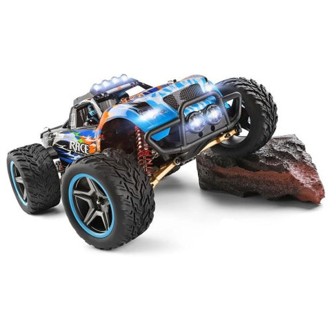 WLtoys 104019 1/10 4WD speeds of up to 55 km/h Brushless RC Car – Black & Blue  | India