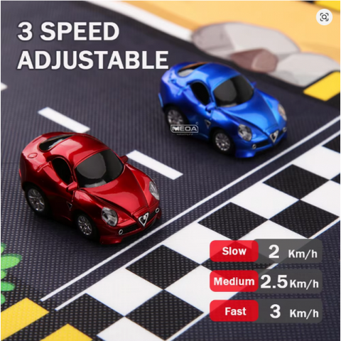 WLtoys Q7201 1/72 Mini RC Car – 2.4GHz LED Light, 3-Speed Adjustable | India