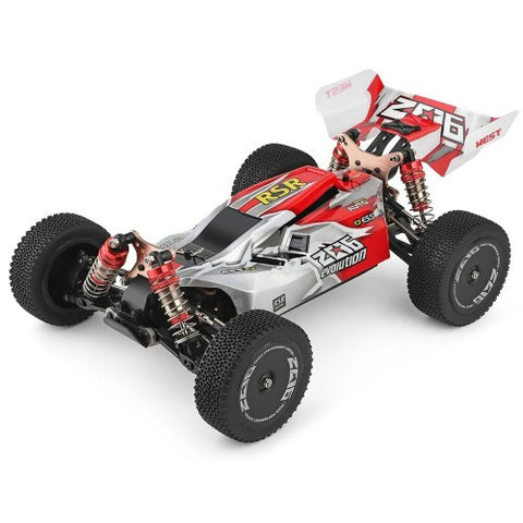 Wltoys 144001 1/14 2.4G 4WD High Speed Racing RC Car Vehicle Models 60km/h Two Battery 7.4V 2600mAh - One Battery Green | India