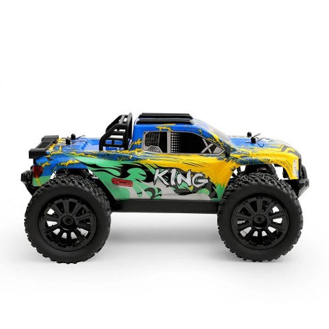 WLtoys 164018 1/16 4WD 35km/h RC Car (Off-Road Truck – Black) | India