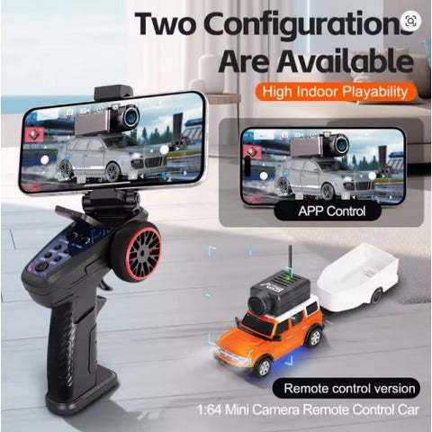 WLtoys 6406-C RC Camera Car Is Equipped With A 720P FPV Camera Supporting Remote Control Via A 2.4G Mobile Phone APP | India - Ozzy Toys