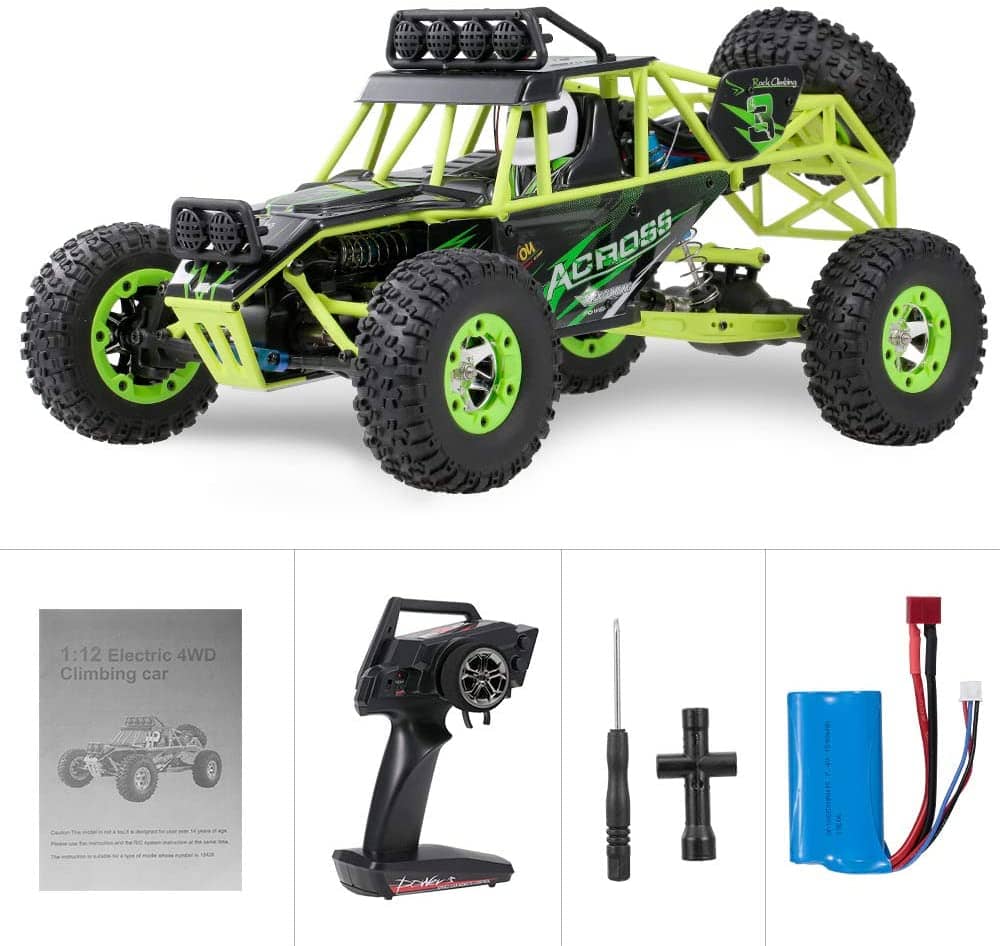 WLtoys 12428 1/12 4WD Off-Road Rock Racer Buggy | INDIA
