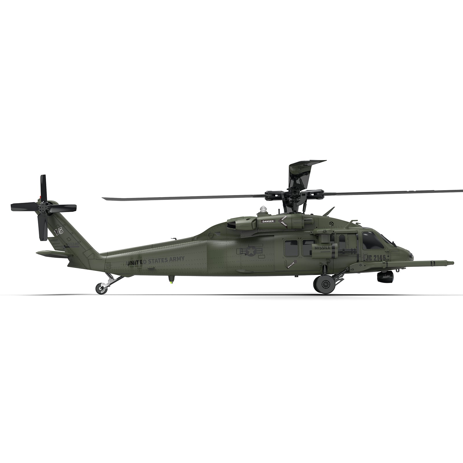 YuXiang F09V UH-60 Black Hawk 1/47 Scale 3D RC Helicopter – RTF | India