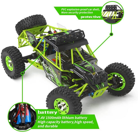 WLtoys 12428 1/12 4WD Off-Road Rock Racer Buggy | INDIA