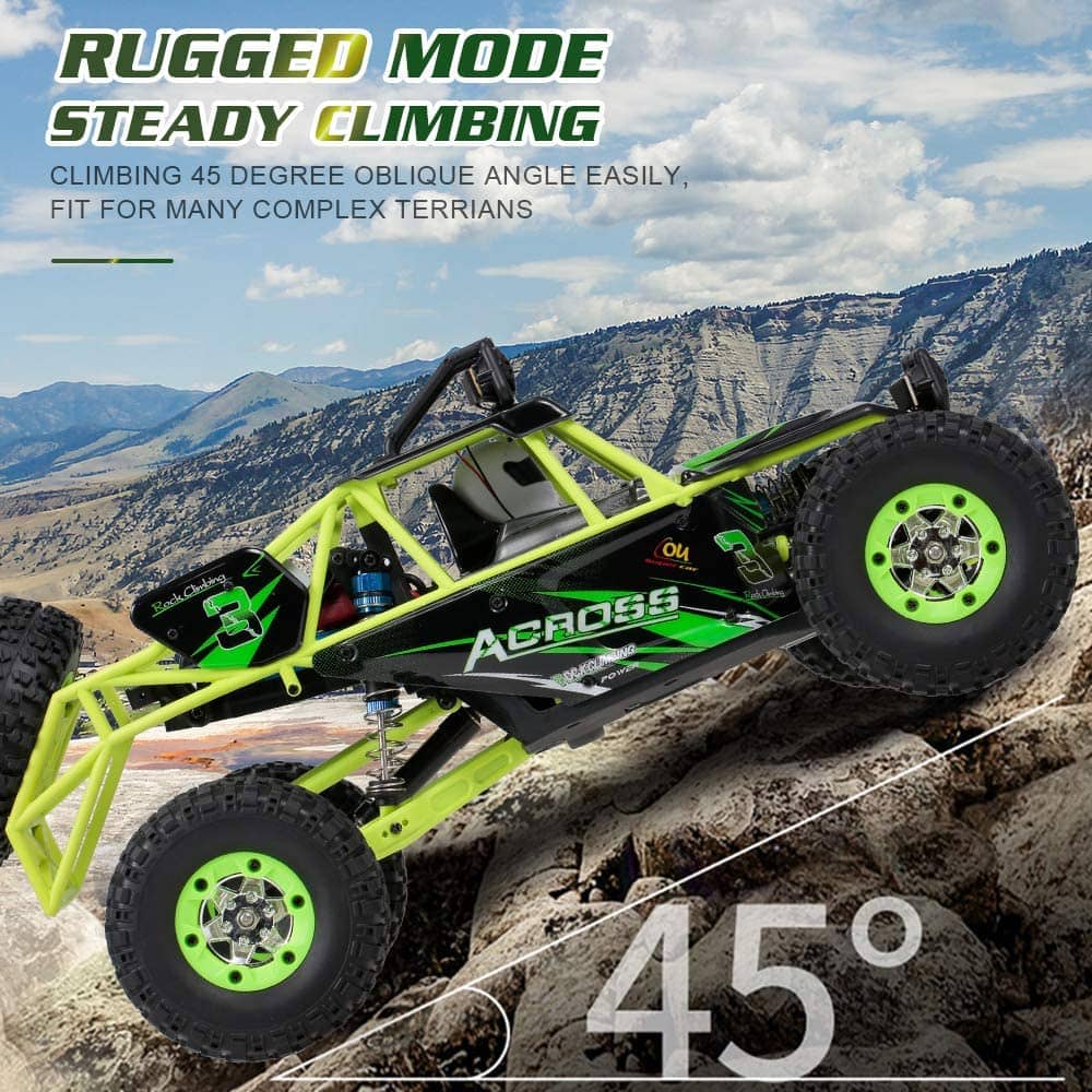 WLtoys 12428 1/12 4WD Off-Road Rock Racer Buggy | INDIA