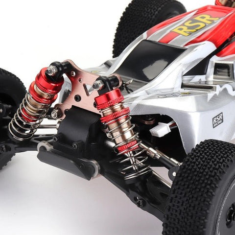 Wltoys 144001 1/14 2.4G 4WD High Speed Racing RC Car Vehicle Models 60km/h Two Battery 7.4V 2600mAh - One Battery Green | India