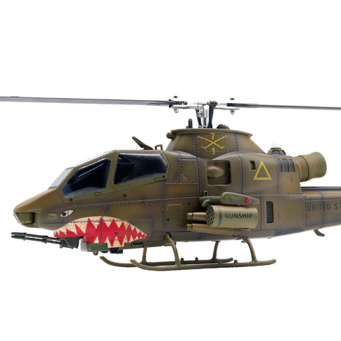 YUXIANG F112S Green Weathered AH-1 Cobra GPS Stabilized Helicopter - RTF | India