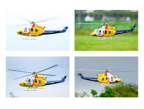 FLY WING Bell-412 470L 4-Blade ACE GPS/ATT RC Scale Helicopter – RTF | India