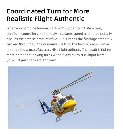 FLY WING Bell-412 470L 4-Blade ACE GPS/ATT RC Scale Helicopter – RTF | India
