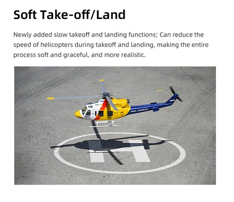 FLY WING Bell-412 470L 4-Blade ACE GPS/ATT RC Scale Helicopter – RTF | India