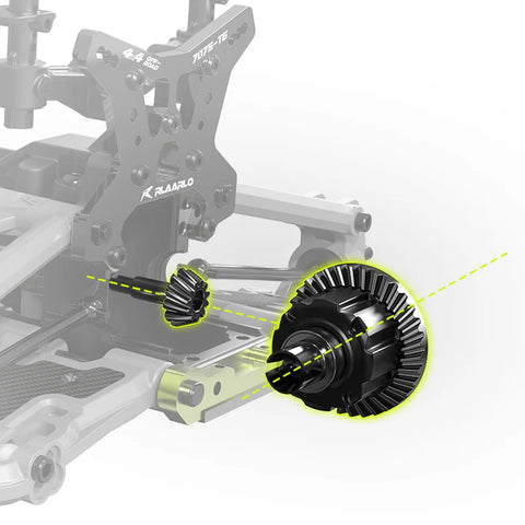 laarlo Carbon Fiber MINI 1:10 Scale RTR Brushless Monster Truck | INDIA