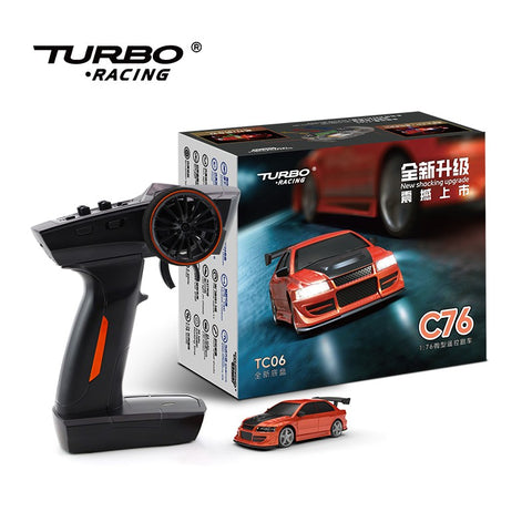 Turbo Racing C76 1:76 Scale Ultra-Mini RC Car | India