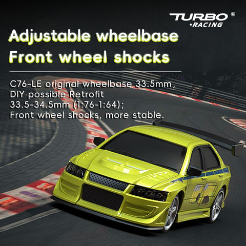 Turbo Racing C76 Limited Edition Ultra-Mini RC Car | India