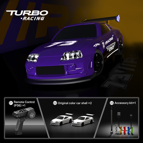 Turbo Racing 1:76 Scale Mini RC Car | India