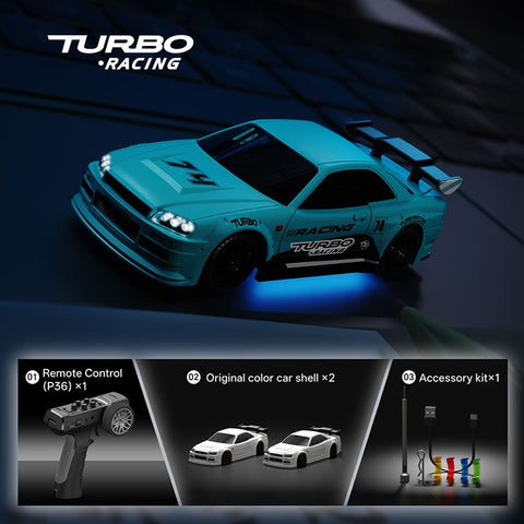 Turbo Racing 1:76 Scale Mini RC Car | India