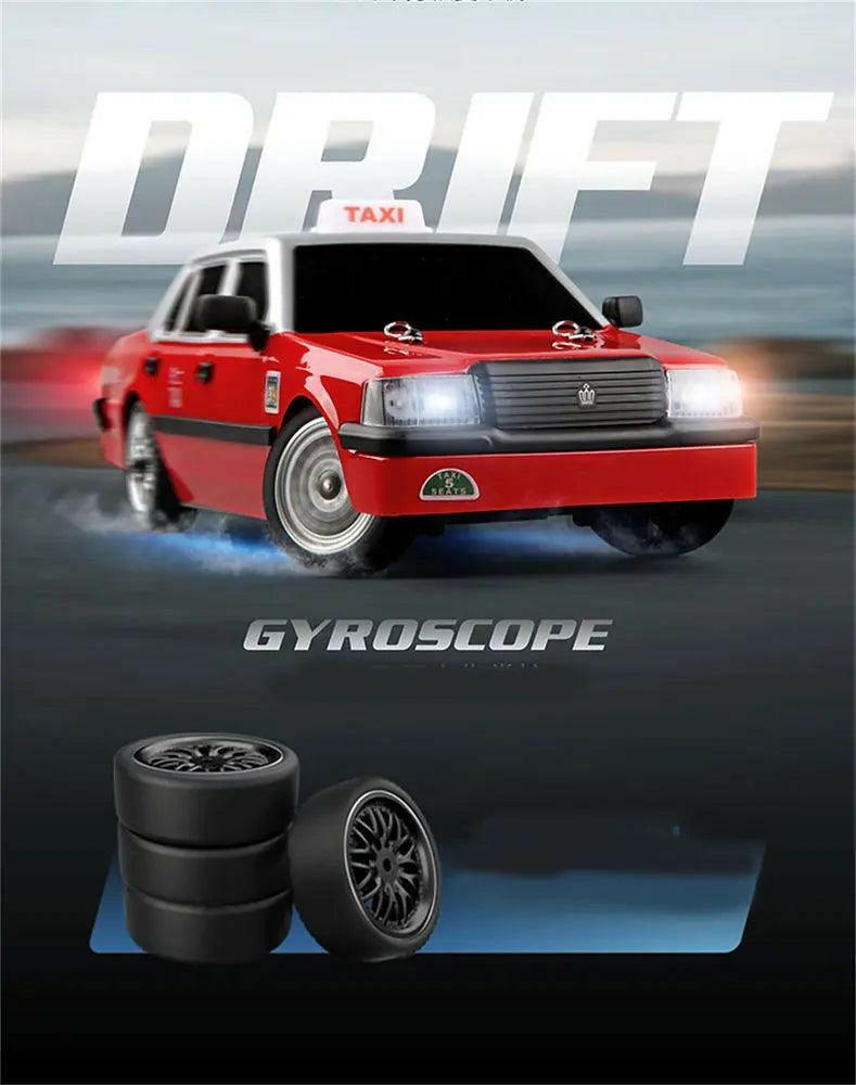 MNRC MN38 Taxi 1/16 RTR 2.4G RWD Drift RC Car w/ GYRO and LED Lights | India.