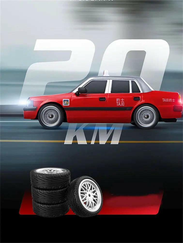MNRC MN38 Taxi 1/16 RTR 2.4G RWD Drift RC Car w/ GYRO and LED Lights | India.