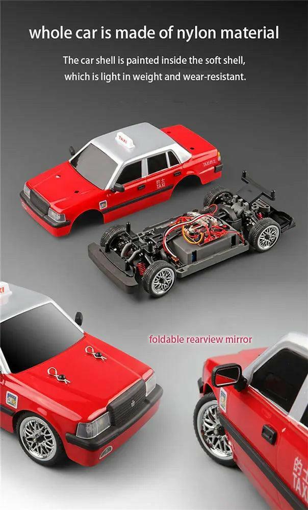 MNRC MN38 Taxi 1/16 RTR 2.4G RWD Drift RC Car w/ GYRO and LED Lights | India.