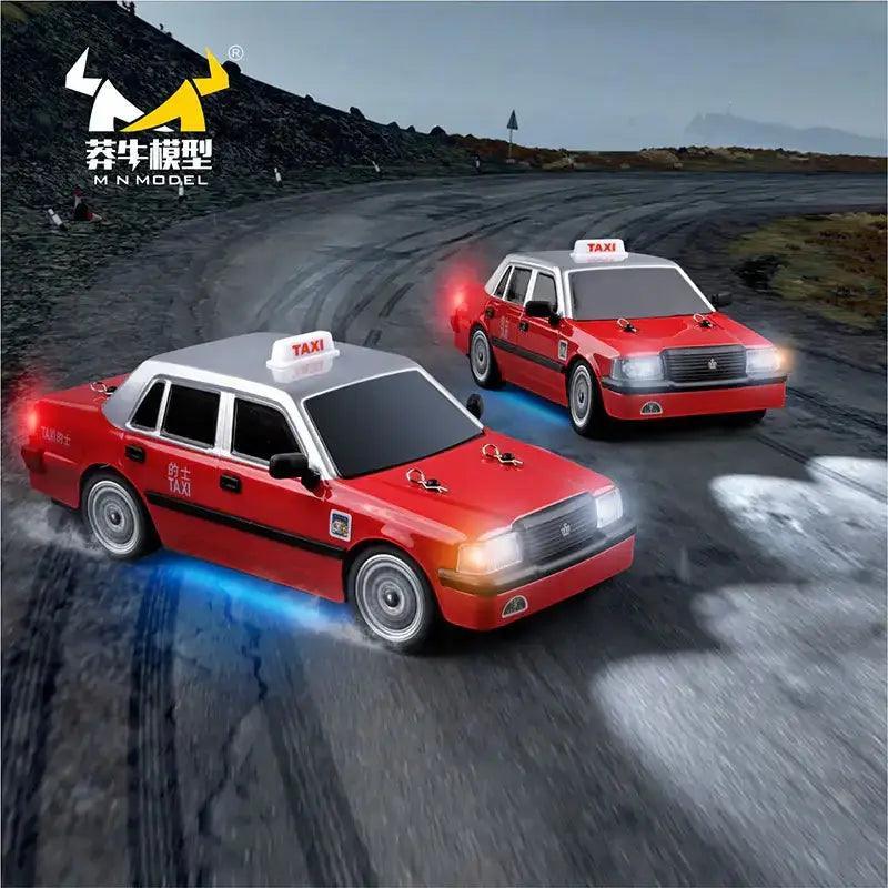 MNRC MN38 Taxi 1/16 RTR 2.4G RWD Drift RC Car w/ GYRO and LED Lights | India.