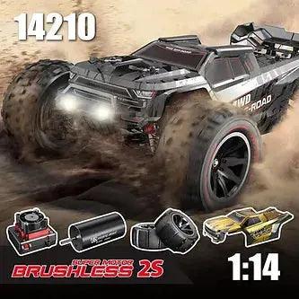 MJX 14210 V2 1/14 Hyper Go 4WD RTR 78KM/H Brushless High Speed RC Car - Ozzy Toys