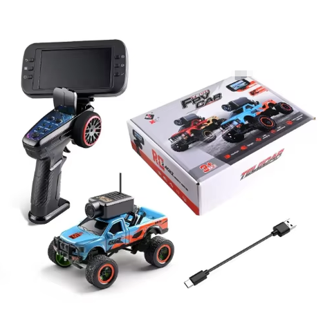 WLtoys 6407 FPV RC Car – 1/64 Mini FPV RC Car with WiFi Camera & Monitor | India - Ozzy Toys