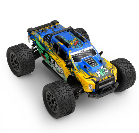 WLtoys 164018 1/16 4WD 35km/h RC Car (Off-Road Truck – Black) | India