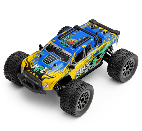 WLtoys 164018 1/16 4WD 35km/h RC Car (Off-Road Truck – Black) | India