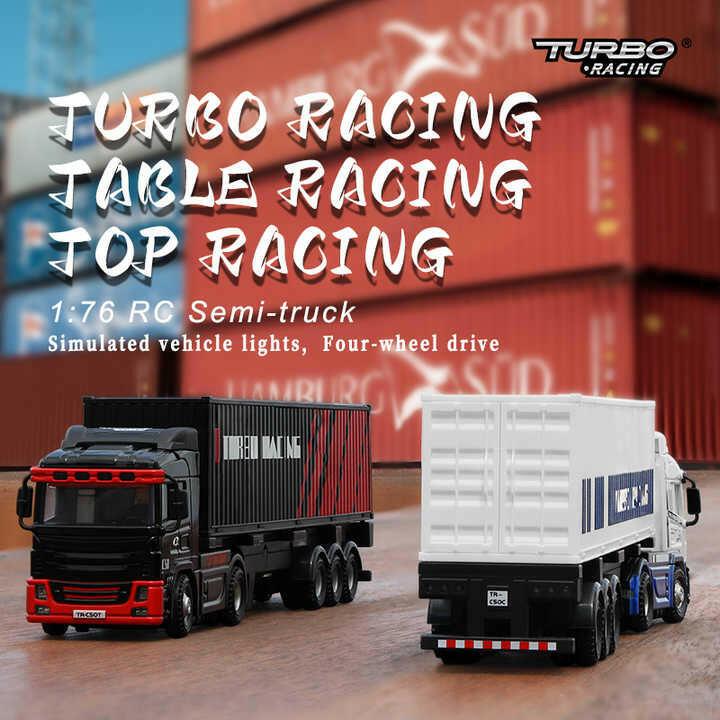 Turbo Racing 1:76 C50 Semi Truck Container RC Full Proportional